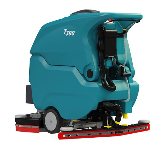 T390 Restregadora de pisos de operador caminando alt 2